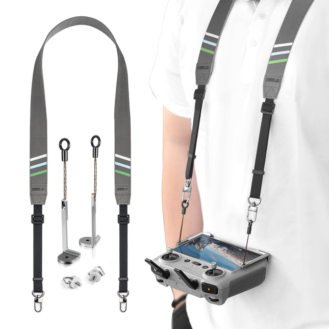 STARTRC Strap for RC 2/RC/RC Pro Controller Neck Strap Carrying Belt for DJI Mini 4 Pro/Mini 3 Pro/Mavic 3/Mini 3/Air 3S Drone Remote Controller Lanyard Accessories