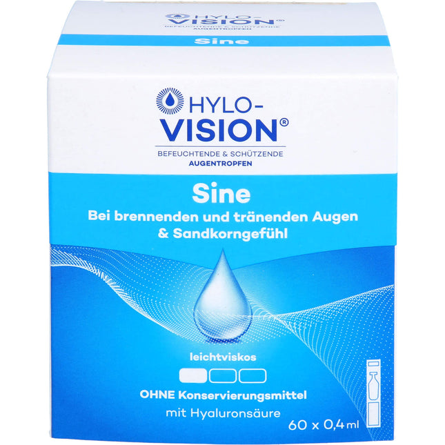 Hylo-Vision Sine single-dose pipettes