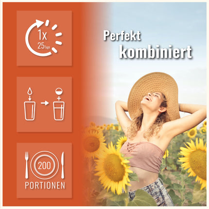 Vitamin D3 K2 Tablets - 200 Tablets - Vitamin D High Dose 20000 IU + 200µg Vitamin K2-Mk7 - D3 K2 Depot - Vegetarian - Vitamin D3 K2 High Dose