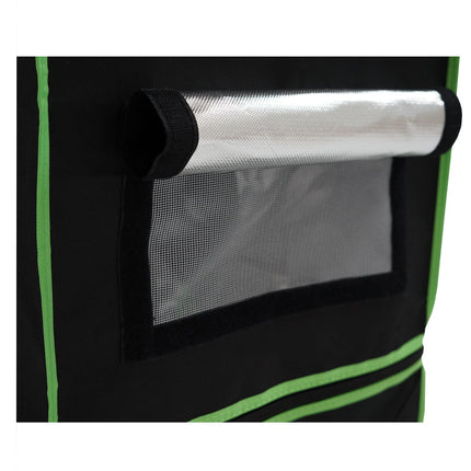 Zelsius Grow Tent "MyHomeGrow" Grow Tent | Indoor Grow Room | Grow Cabinet Darkroom Plant Tent Greenhouse Cultivation Tent (120 x 120 x 200 cm, Grey)