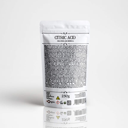 Mystical Moments | Citric Acid, 250 g, Pure and Natural, Vegan, GMO-Free