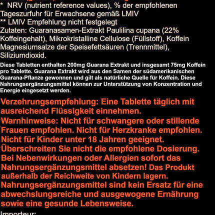 10 Black Tablets, the Original, Intense Dietary Supplement for Women &amp; Men, Boost Tablets, Very Intense