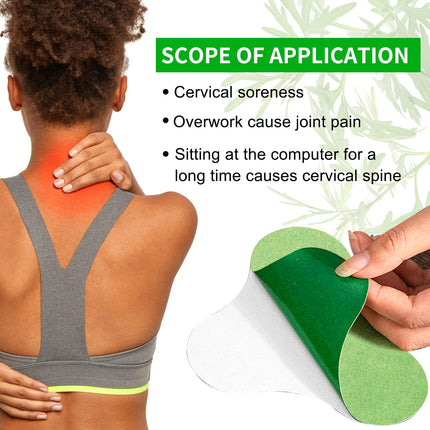 Heat Patch for Neck, Pain Relief in Minutes, Neck Patch for Arthritis Pain Relief, Relieves Sore Muscles in Cervical Spine, Legs, Knees, Waist, Joints, Self-Adhesive