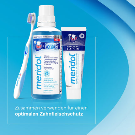 meridol Toothpaste Parodont Expert 75 ml - Toothpaste has an antibacterial effect and supports the natural healing process of the gums