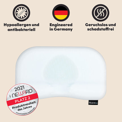 TMX® Trigger Pillow | Orthopedic and ergonomic pillow | For back/side sleepers | Cooling pad | Support and relief for the head, neck, and shoulder area