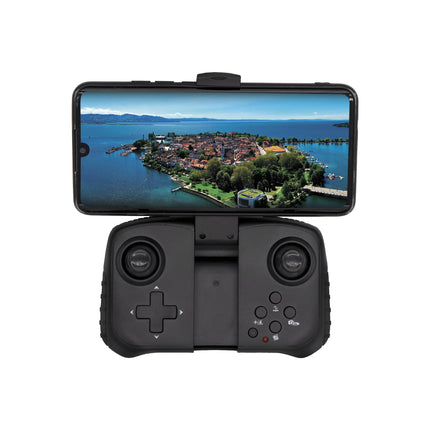 FLYBOTIC - WiFi Foldable Drone with HD Camera (1280×720 pixels) + Storage Bag - 4 Control Channels - Battery Included - Drone for Kids and Adults - Indoor/Outdoor - Ages 14+