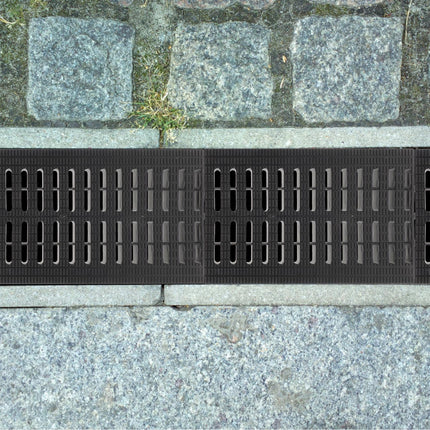 TOVINANNA Outdoor Drain Grate, Plastic, Square Drain Grate, Rainwater, 20 x 30 cm Drain Grate Drain Grate Drain Pipes Fittings