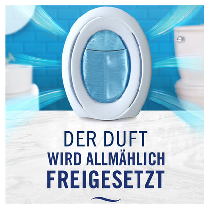 Febreze Bathroom Air Freshener, Continuous Odor Control and Prevention, Pure Freshness 5 Pack
