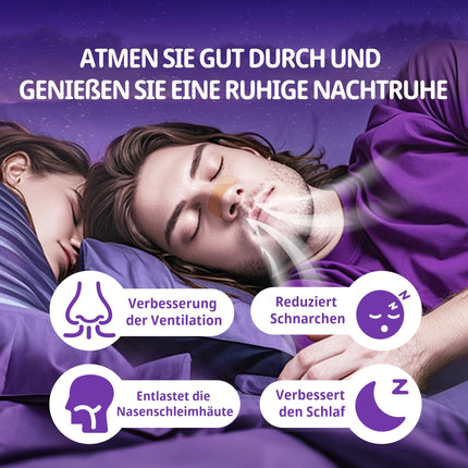 Nose Patches Snore Stopper 120 Pieces Nose Patches Snoring with Lavender for Better Sleep Nose Strips Anti Snore Nose Strips Better Breathing Nasal Dilator Nasal Strips Against Snoring