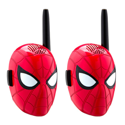 ekids SM-202 Spider-Man Walkie Talkie for Children, Red, One Size