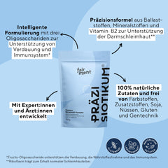 fairment Präzisiotikum® - Premium Fiber Complex | Easy to use | Developed with experts | No additives | Lactose-free, gluten-free | 30-day supply | 150g fiber powder