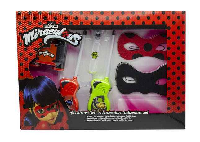 Joy Toy 19398 - Miraculous Adventure Set 6 Pieces. Multicolored