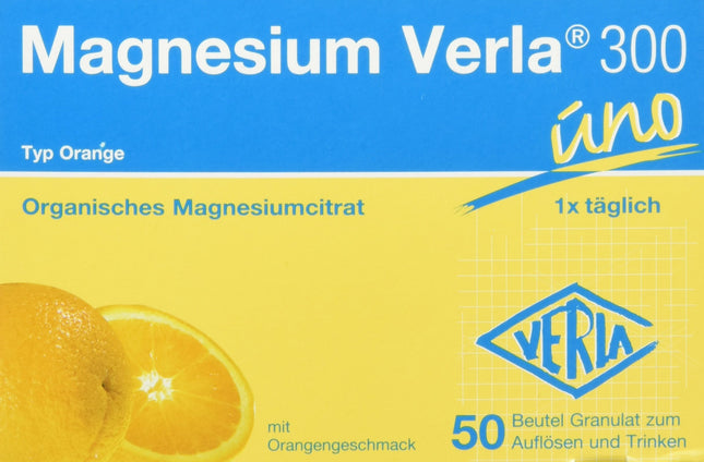 Magnesium Verla Granules 300 mg orange, 50 pieces (1 pack)