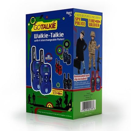 Dress Up America GoTalkie Set with Wearable and Interchangeable Long-Range Splints, One Size