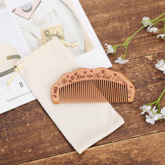 Birth comb against labor pains, wooden birth comb with affirmation, labor gifts for women, labor comb, birth comb, labor and delivery equipment for expectant mothers