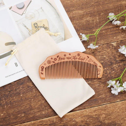Birth comb against labor pains, wooden birth comb with affirmation, labor gifts for women, labor comb, birth comb, labor and delivery equipment for expectant mothers