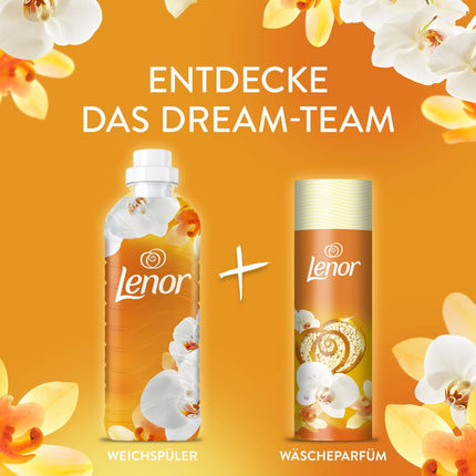 Lenor Fabric Softener 36 Loads, Golden Orchid, 24-Hour Freshly Showered Feel, With Active Odor Control