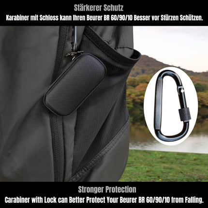 Woollo Bag Compatible with Beurer BR 60 Beurer BR 90 Sting Healer Portable Hard Travel Case Pouch [Bag Only]
