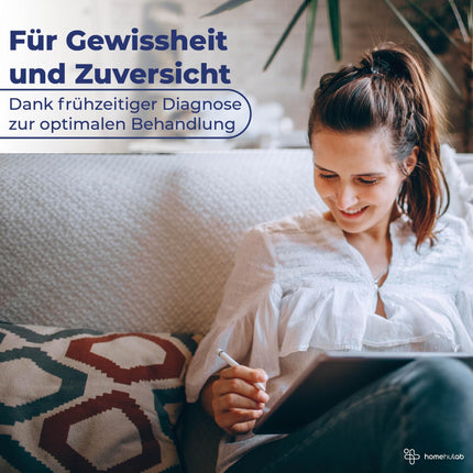 Homehulab 2x Helicobacter Pylori rapid test for home use, simple antigen stool test for stomach complaints such as heartburn or gastritis, can be used as a self-test (2x test)