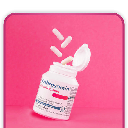 Arthrosamin Joint Capsules - High-dose with glucosamine + chondroitin for supple joints - The original from the pharmacy, 90 capsules