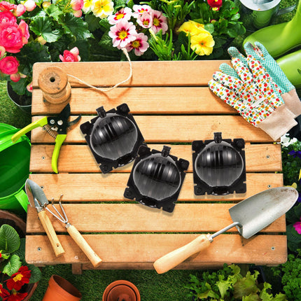 Angoily Tree Rooting Box 10 Pack Plant Rooting Ball Grafting Tools Reusable High Pressure Growing Ball Tree Rooting Air Layer Growing Kit Rooting Device For Trees Flowers