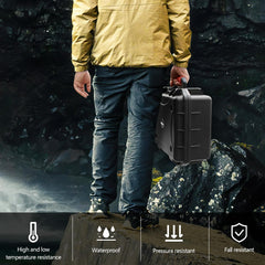 FPVtosky Avata 2 Case, Waterproof Carrying Case for DJI Avata 2 Drone/Fly More Combo, Fits DJI Goggles 3, RC Motion 3 &amp; DJI FPV Remote Controller 3 Accessories [CASE ONLY]