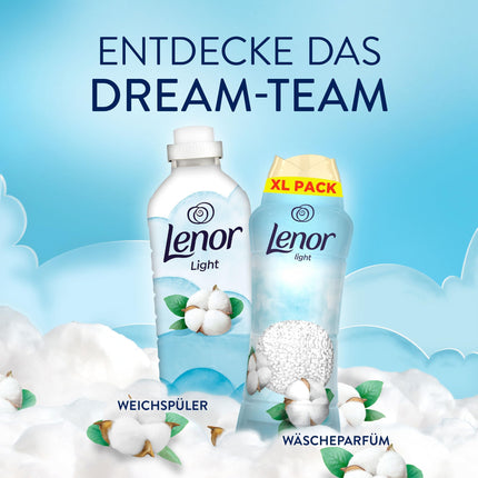 Lenor Light Laundry Perfume Fresh Cotton Blossom 495g, For mild, long-lasting freshness