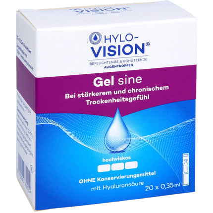 HYLO-VISION Gel single-dose pipettes 20 x 0.35 ml