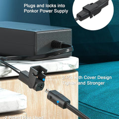 Power Recliner Power Supply 29V/24V 2A Electric Recliner Sofa Transformer Power Supply for Lift Chair or Power Recliner, 2 Pin Replacement Power Supply