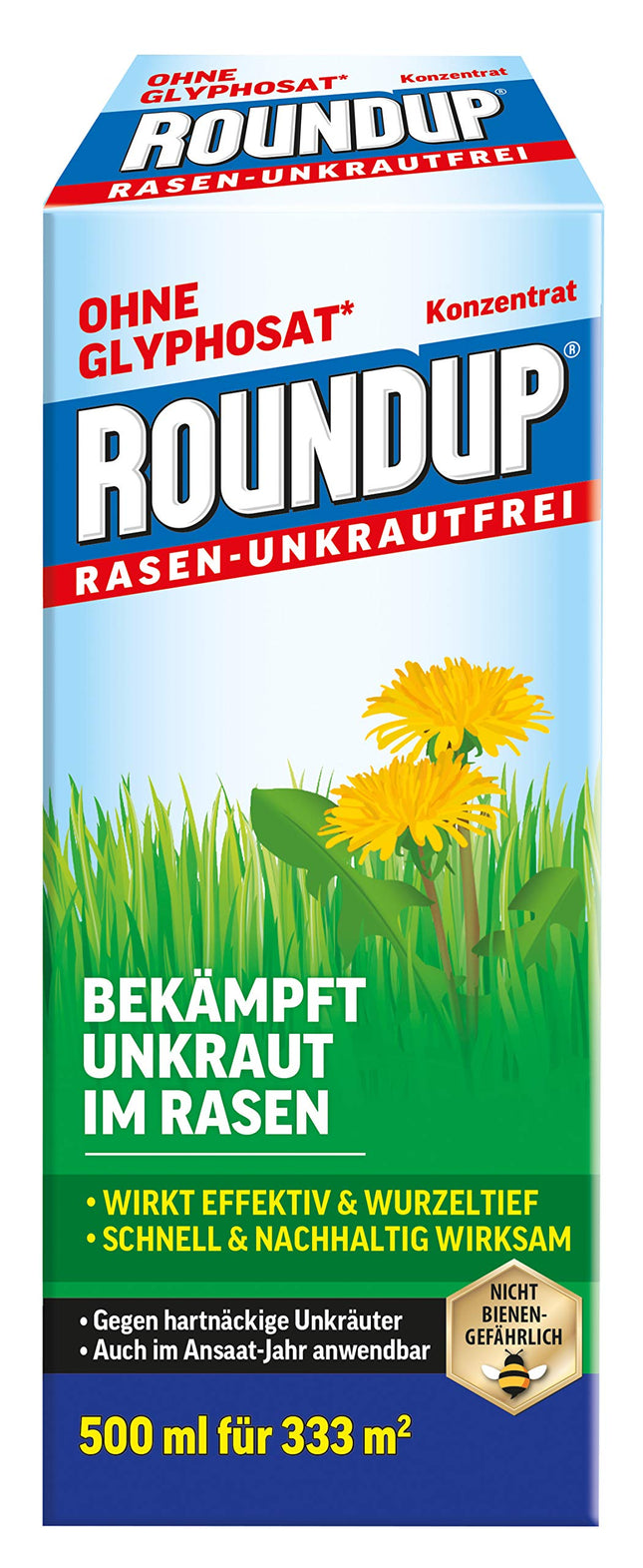 Roundup Lawn Weed Killer - 500 ml