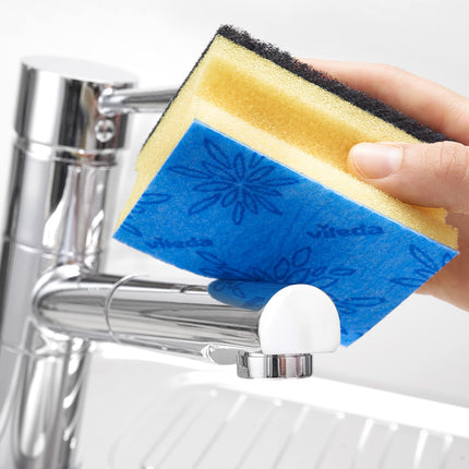 Vileda Scourer, Foam, Blue, Pack of 9