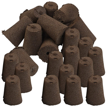 Carlo Milano Accessories for Growing Sponges: Replacement Sponges for Hydroponic Growing System HAS-001, 24-Pack (LED Plant Lamp, Growing Pots, Garden Irrigation)