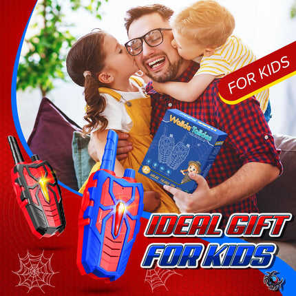 Toys from 3 4 5 6 7 8 9 10 years boy, Walkie Talkie children rechargeable gift boy girl 3-10 years spider toy walkie talkie outdoor games radio toys