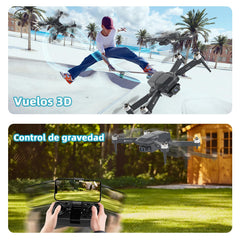 S508 Drone with 720P HD Camera, 90° Adjustable Lens, Foldable FPV Drone for Adults Beginners, WiFi APP, 3D Flip, Auto Hold, Optical Stream Positioning, Waypoint Flight