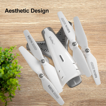 Loolinn | Drone with Optical Flow Positioning Technology - 60 Minutes Long Flight Time/Very Stable Flight - Quadcopter Drones with HD Camera for Kids as a Gift