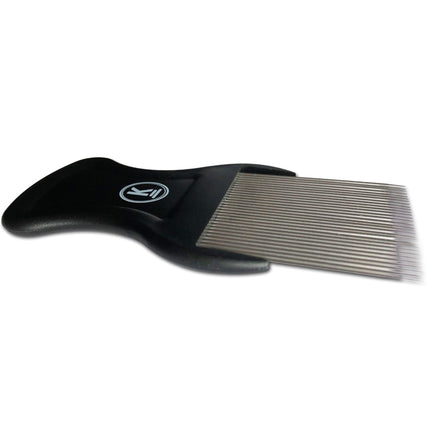 K-Pro lice comb, dust and flea comb, 3 sets made of metal and plastic, nit comb, fine