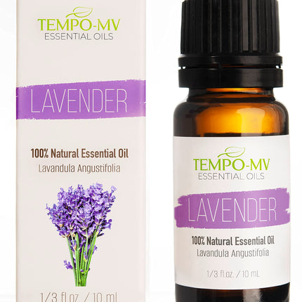 Organic Lavender Oil - 100% pure and natural, undiluted, therapeutic-grade. Lavender essential oil - Lavandula Angustifolia - for aromatherapy - diffusers and body care - Lavender Oil (10 ml.)