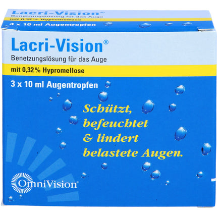 LACRI-VISION eye drops 3 x 10 ml