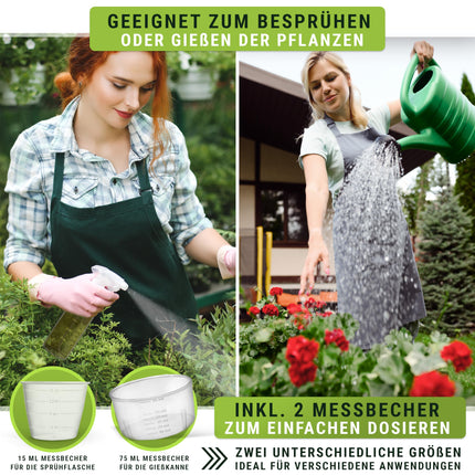 WENDOWERK® Neem Oil [1000ml] - Includes spray bottle and measuring cup - Neem oil with emulsifier for direct application - Neem oil for natural plant care for indoor and outdoor use
