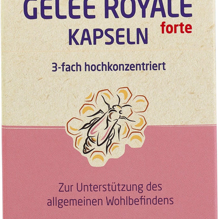Hoyer Royal Jelly FORTE Capsules 30 Capsules, 1 Pack (1 x 12.2 g) - Organic