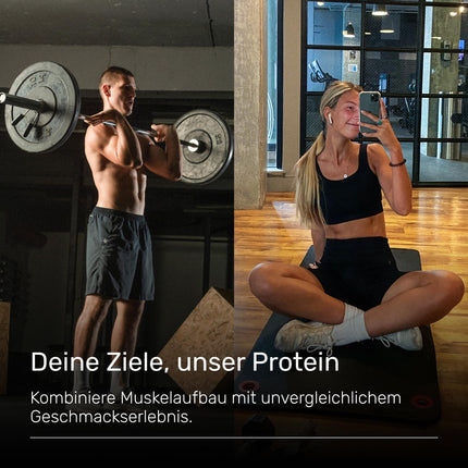 Whey Protein Powder [Nut Nougat] - High Protein Protein Powder Shake - Protein Powder Whey Protein Shake with 22g of Protein per Serving - Protein Shake with BCAA &amp; EAA (1000g) Wehle Sports®