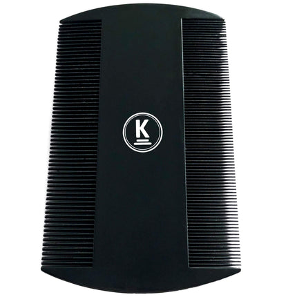 K-Pro lice comb, dust and flea comb, 3 sets made of metal and plastic, nit comb, fine