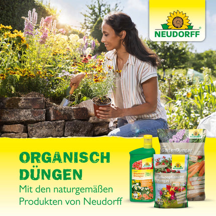 Neudorff Azet Rhododendron Fertilizer – Organic rhododendron fertilizer with mycorrhiza ensures colorful and magnificent blooms with a 3-month long-term effect, 1 kg