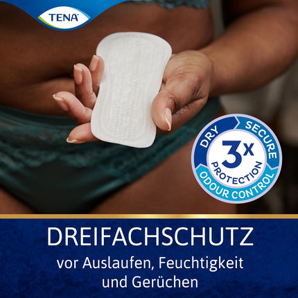Tena Lights Sensitive Discreet, monthly pack (5 packs of 28 pads each), 140 pads