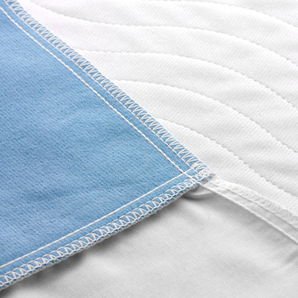 Sensalou 2 pieces waterproof incontinence pad with wings 85x90 ​​cm - fitted sheet baby children bed