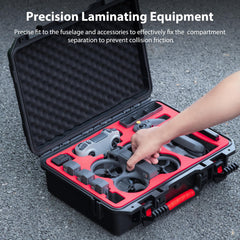 STARTRC Avata 2 Case, Waterproof Carrying Case for DJI Avata 2 Fly More Combo for DJI Goggles 3/RC Motion 3/FPV Remote Control 3, Battery Charging Hub, FPV Drone Accessories