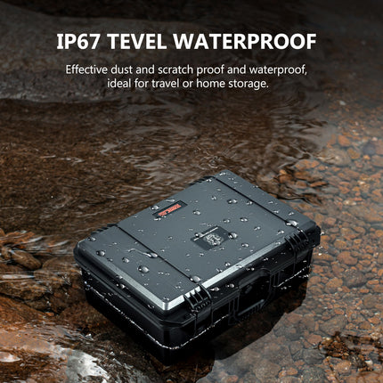 STARTRC Avata Bag for DJI Avata Accessories Waterproof Hard Case for DJI Avata with DJI Goggles 2/Goggles V2/FPV Controller/Motion Controller/4 Batteries
