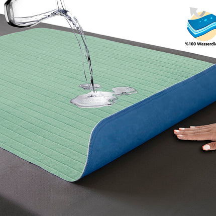 A&amp;F Incontinence Pad 75x90 (3-pack) - 4 layers - Up to 26280ml/m² absorbency - Washable hospital pad - Washable incontinence pad - Mattress pad for baby bed and children's bed (75x90 (3-pack))