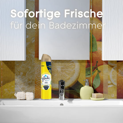 Glade Air Freshener Spray, Lemon, 300 ml