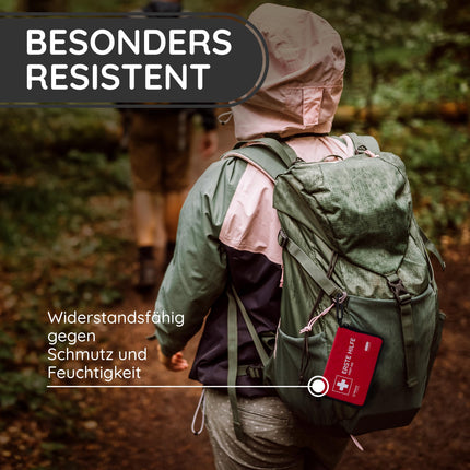 Mini First Aid Kit - Outdoor - FLEXEO - Bicycle - Hiking - Travel - Small - First Aid Kit - On the go - Children - Small